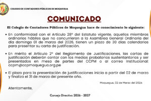 COMUNICADO JUSTIFICACIONES AGO 01-03-2026.jpg