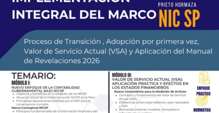 Implementacion Integral del Marco NIC-SP
