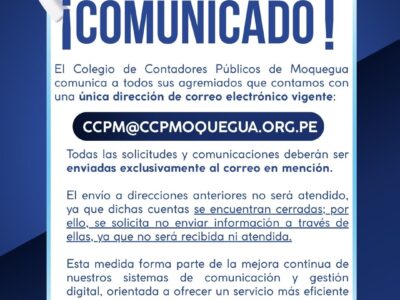 📢 Comunicado Oficial – CCPM