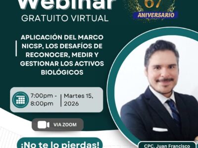 🎉 67° Aniversario de la Ley de Profesionalización del Contador Público – Webinars Gratuitos🎉