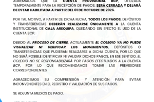 COMUNICADOS OFICIAL DE LA CUENTA PROVISIONAL